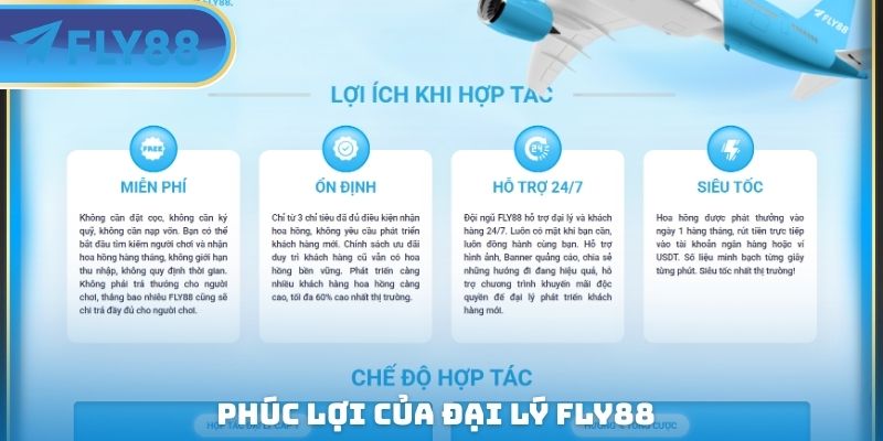 phúc lợi của đại lý fly88